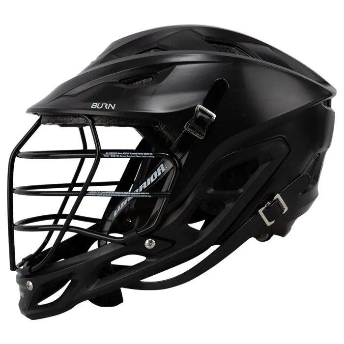 Warrior Burn Lacrosse Helmet - Black - Top String Lacrosse