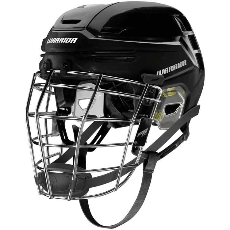 Warrior Fatboy Alpha Pro Complete Box Lacrosse Helmet - Top String Lacrosse