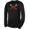 LT - Adult Champion Premium Classic Long Sleeve T-Shirt - Black - Top String Lacrosse