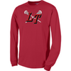 LT - Adult Champion Premium Classic Long Sleeve T-Shirt - Red