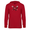 LT - Youth Performance Long Sleeve Hooded T-Shirt - Red - Top String Lacrosse