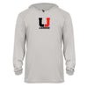 USC - Youth Performance Long Sleeve Hooded T-Shirt - Silver