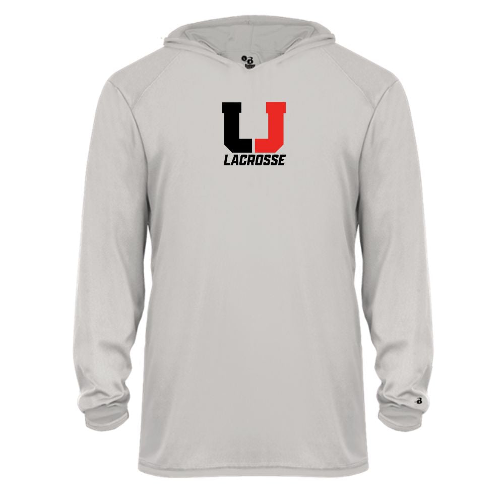 USC - Youth Performance Long Sleeve Hooded T-Shirt - Silver