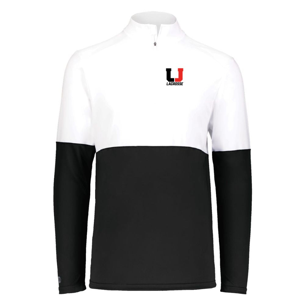 USC - Men's Team Quarter-Zip Pullover - Black/White