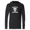 Trinity - Adult Long Sleeve Hooded T-Shirt - Black