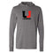 USC - Adult Long Sleeve Hooded T-Shirt - Deep Heather