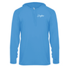 Drifters - Adult Performance Long Sleeve Hooded T-Shirt - Carolina Blue