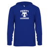 Trinity - Adult Performance Long Sleeve Hooded T-Shirt - Royal