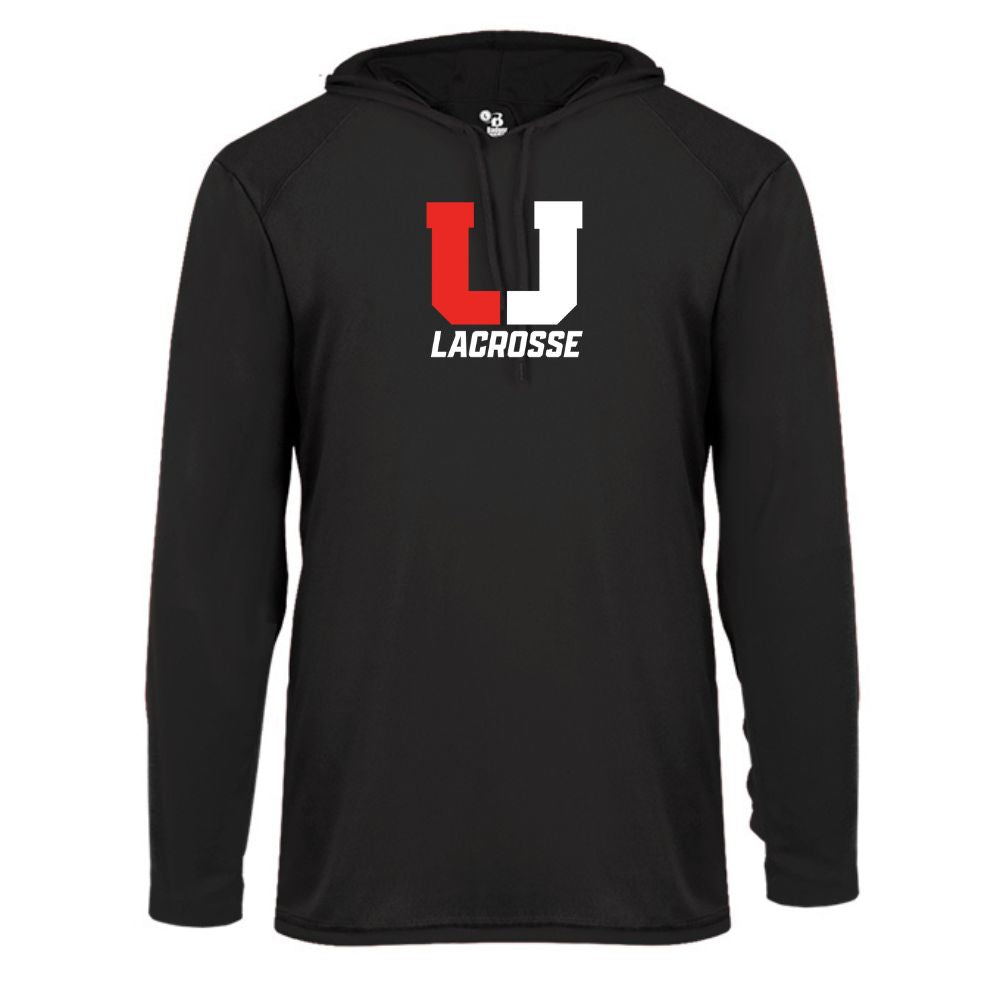 USC - Adult Performance Long Sleeve Hooded T-Shirt - Black