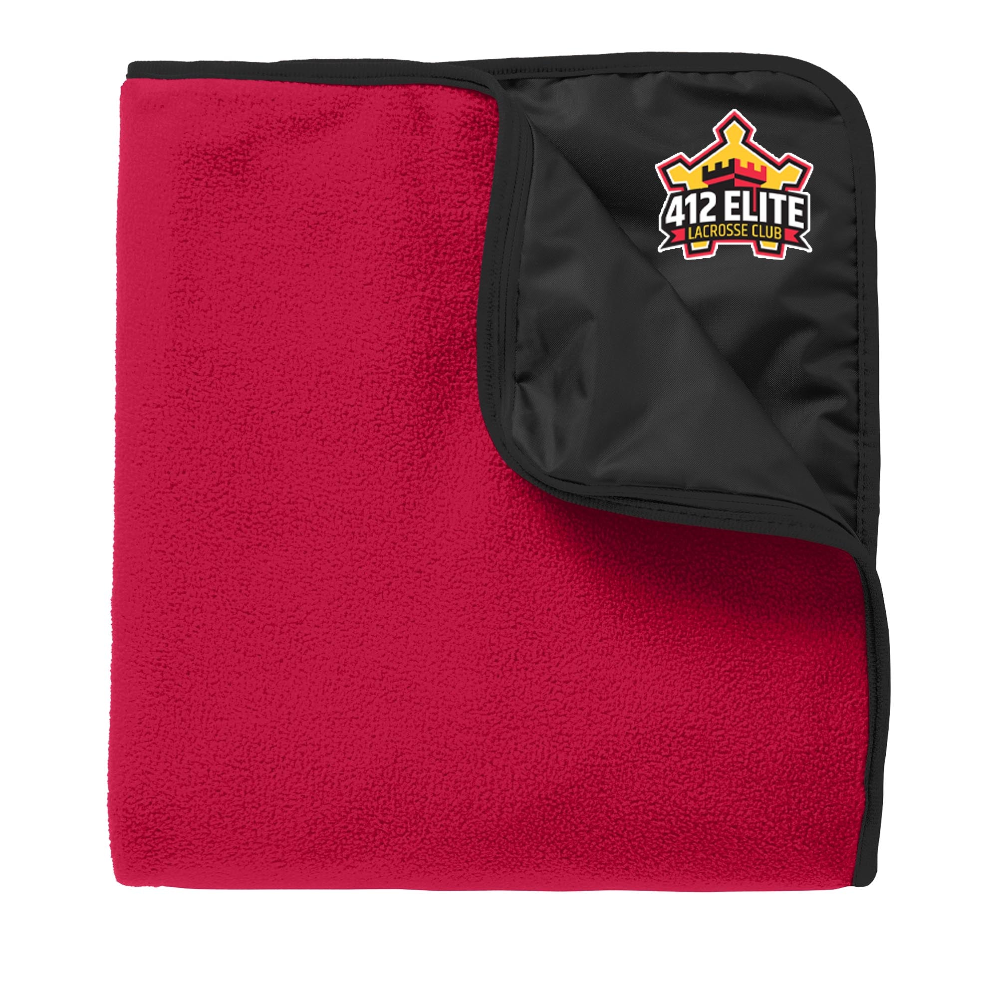 412Elite Fleece & Poly Travel Blanket