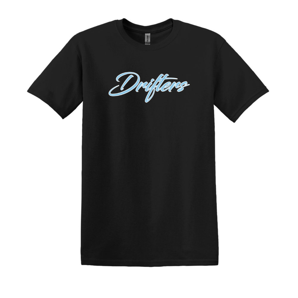 Drifters Adult Lacrosse Soft T-Shirt - Black