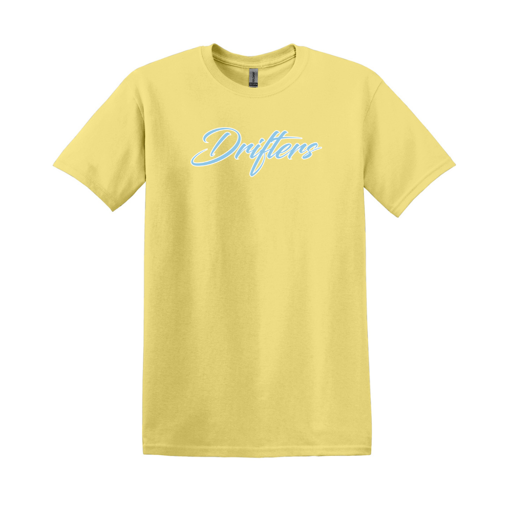 Drifters Adult Lacrosse Soft T-Shirt - Yellow