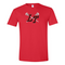 LT - Adult Soft T-Shirt - Red - Top String Lacrosse