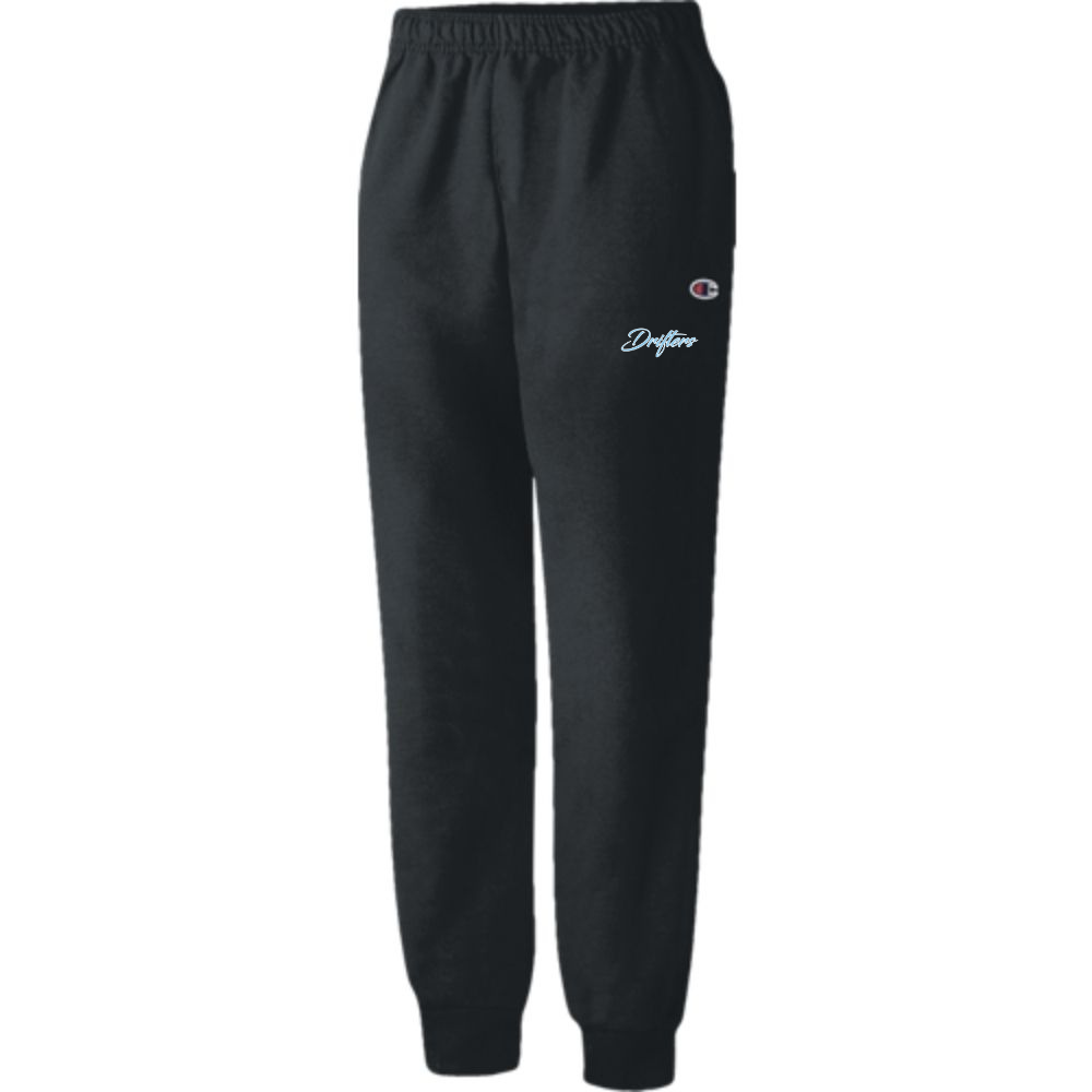 Drifters Adult Champion Powerblend Fleece Jogger - Black