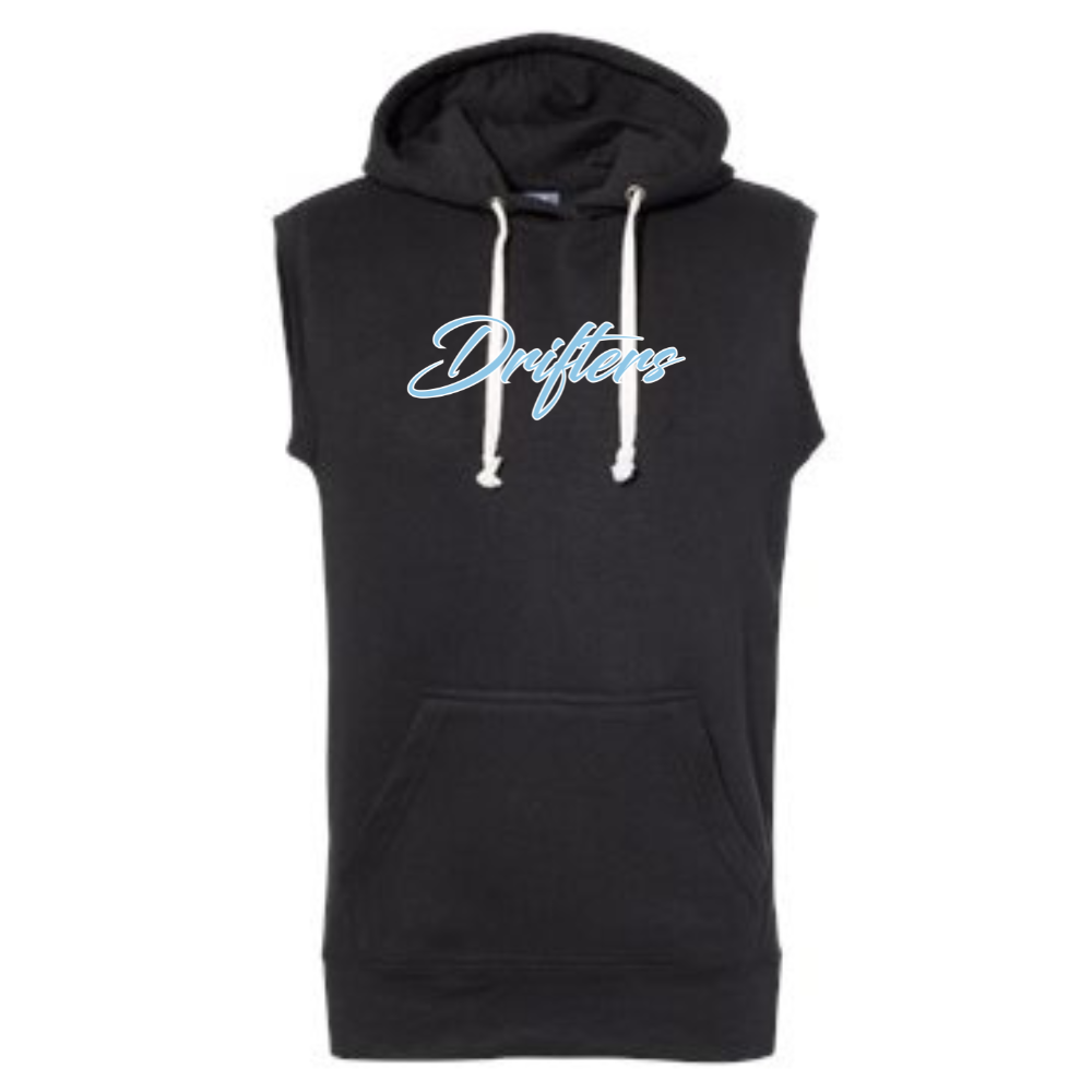 Drifters J. America Sleeveless Hoodie - Black