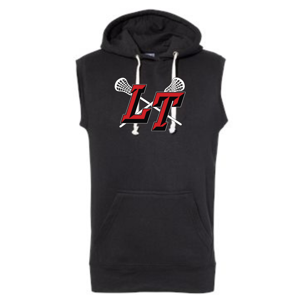 LT J. America Sleeveless Hoodie - Black