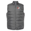 USC - Men's Lacrosse Adidas Puffer Vest Jacket - Grey