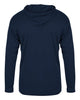 MYLA - Adult Performance Long Sleeve Hooded T-Shirt - (Navy, Gold, White)