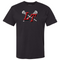 LT - Adult Champion Premium T-Shirt - Black - Top String Lacrosse