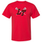 LT - Adult Champion Premium T-Shirt - Red - Top String Lacrosse