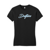 Drifters Women's Lacrosse Soft T-Shirt - Black