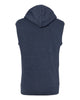 MYLA  Men's Triblend Sleeveless Hooded Sweatshirt