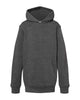 MYLA Youth Triblend Fleece Hooded Sweatshirt (Grey and Black Triblend)