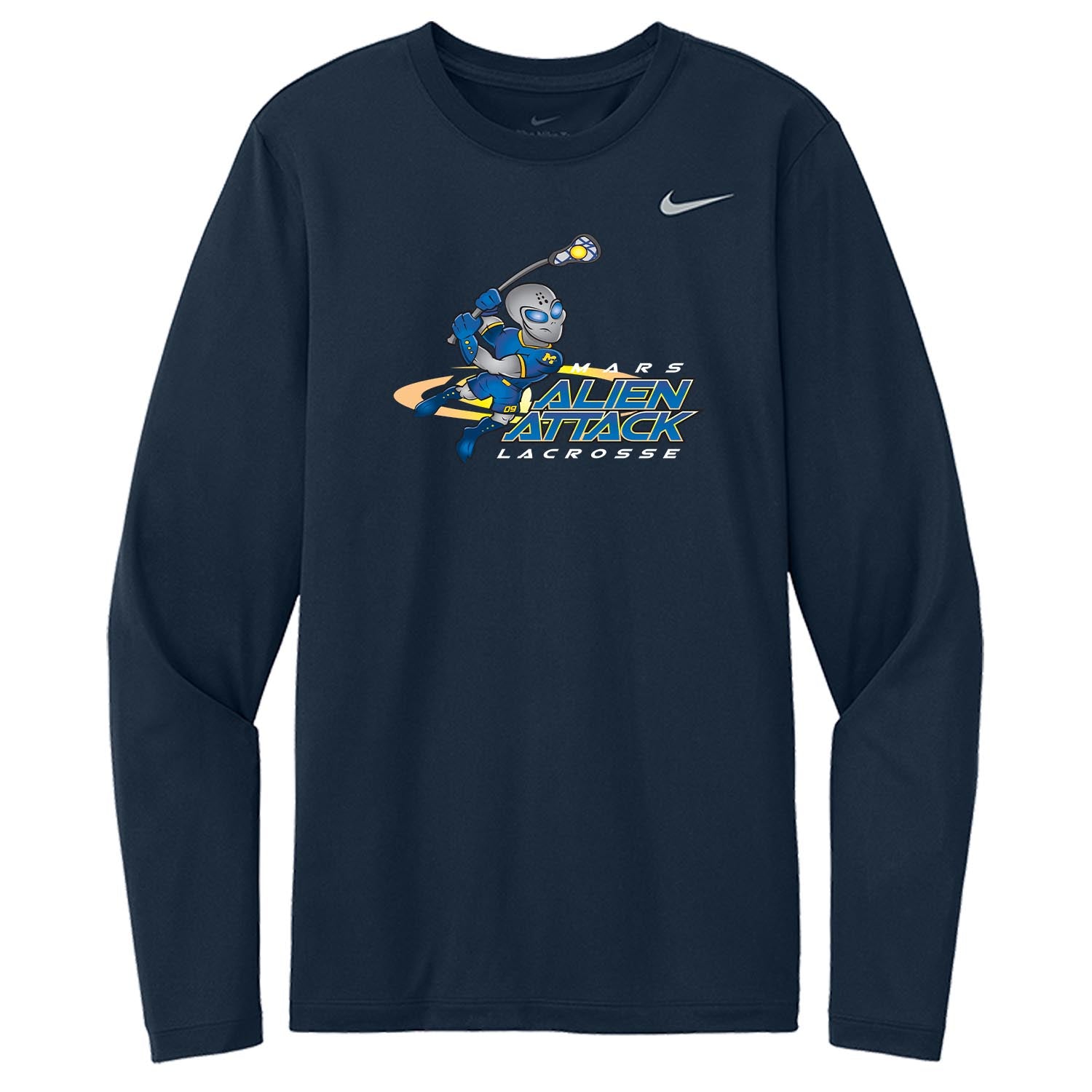 MYLA Nike Team Performance Long Sleeve Shirt