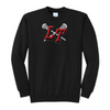 LT - Adult Core Fleece Crewneck Sweatshirt - Black