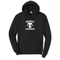 Trinity - Adult Core Fleece Pullover Hooded Sweatshirt - Black