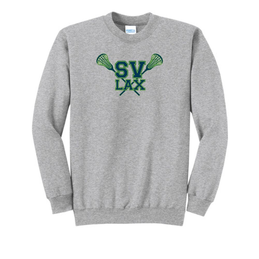 SVGYL - Adult Core Fleece Crewneck Sweatshirt -Light Steel