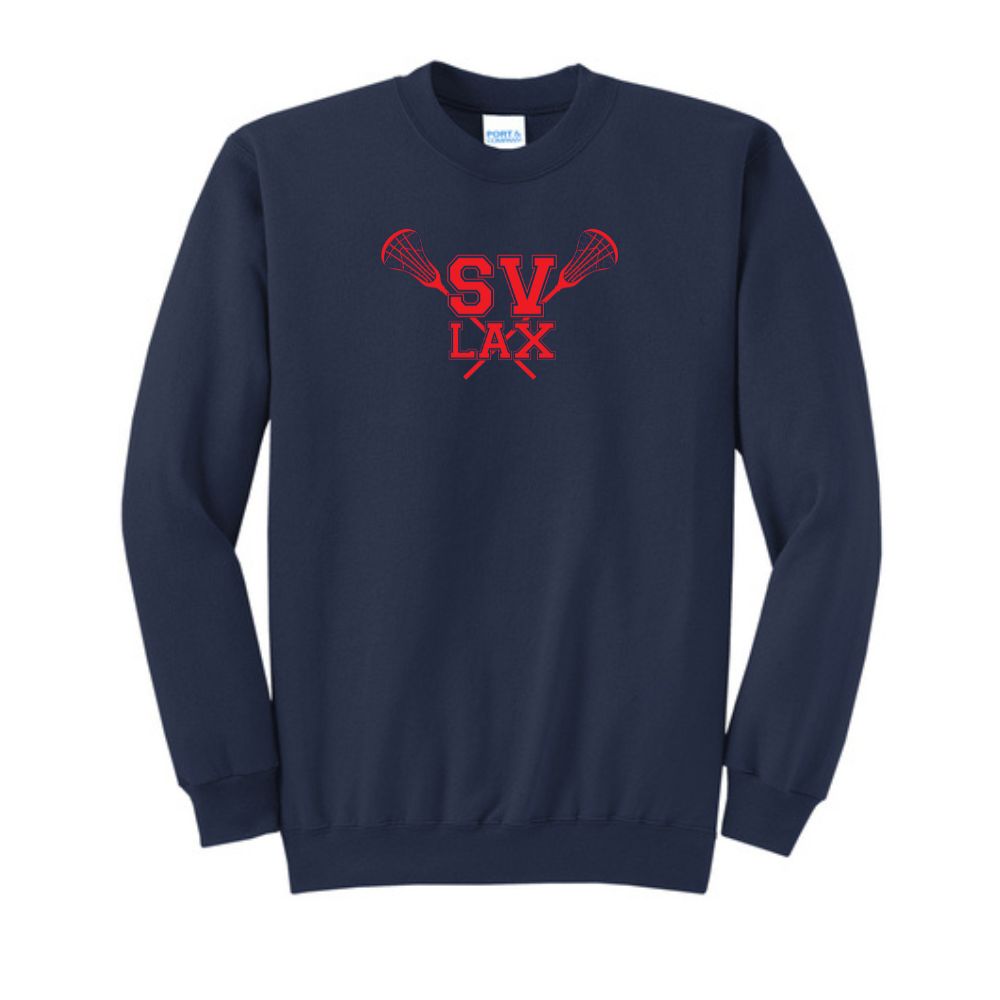 SVBYL - Adult Core Fleece Crewneck Sweatshirt - Navy