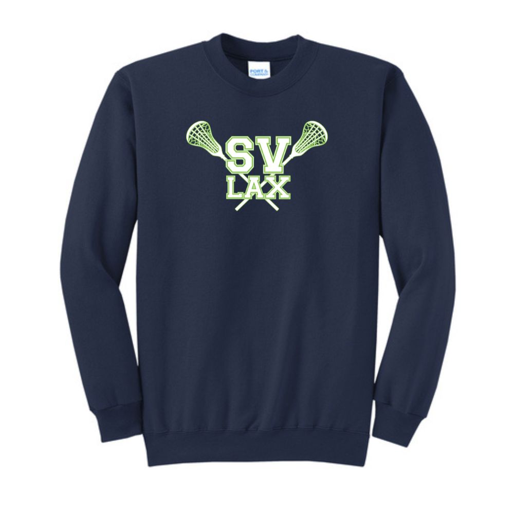 SVGYL - Adult Core Fleece Crewneck Sweatshirt - Navy