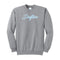 Drifters Adult Lacrosse Core Crewneck Sweatshirt - Athletic Heather