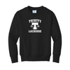 Trinity - Youth Core Fleece Crewneck Sweatshirt - Black