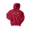 LT - Youth Core Fleece Pullover Hooded Sweatshirt - Red - Top String Lacrosse