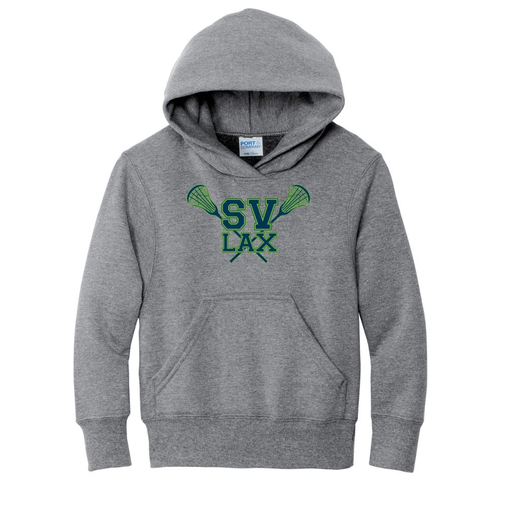 SVGYL - Youth Core Fleece Pullover Hooded Sweatshirt - Grey