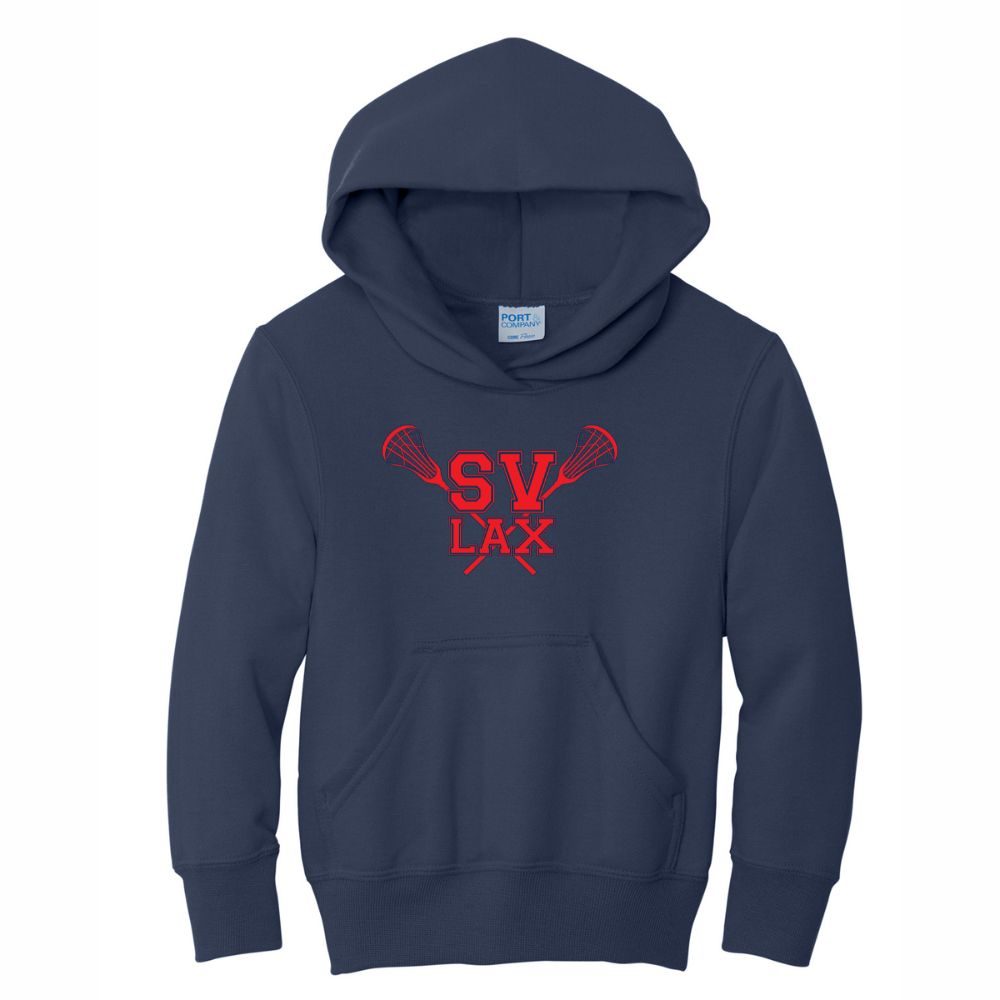SVBYL - Youth Core Fleece Pullover Hooded Sweatshirt - Navy