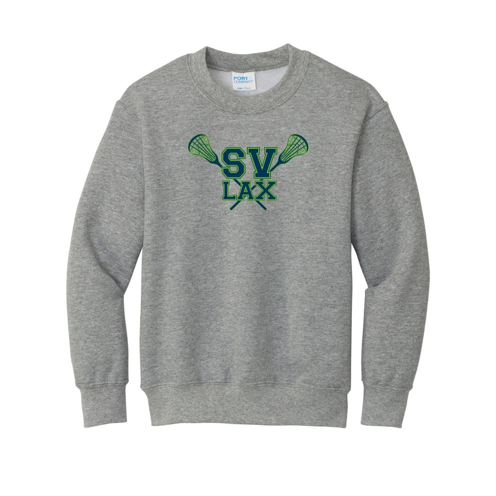SVGYL - Youth Core Fleece Crewneck Sweatshirt - Grey