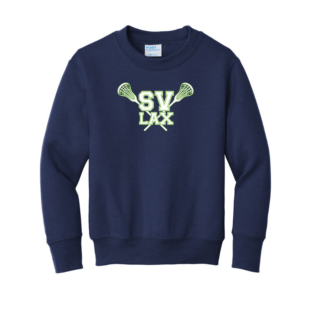 SVGYL - Youth Core Fleece Crewneck Sweatshirt - Navy