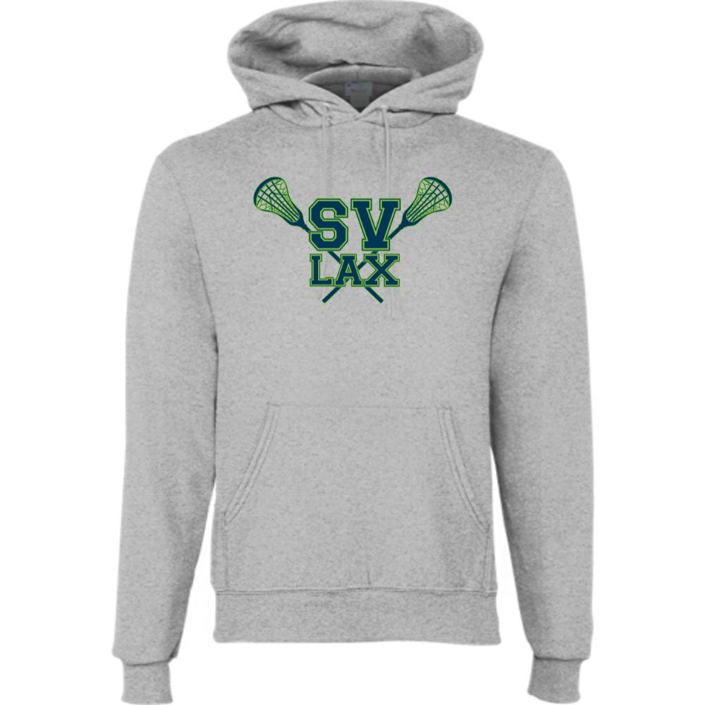 SVGYL - Adult Champion Powerblend Hooded Sweatshirt - Light Steel