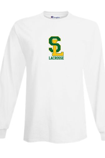 SLS Adult Champion Premium Classic Long Sleeve T-Shirt - white