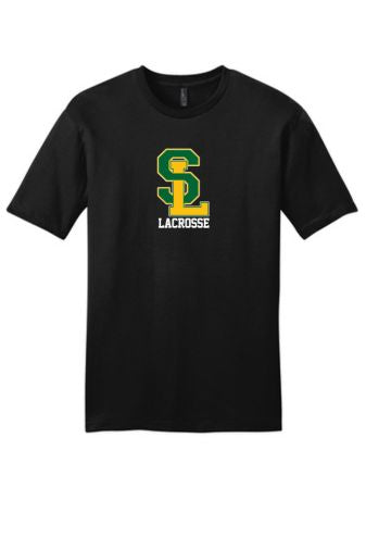 SLS Adult Lacrosse Soft T-Shirt - Black