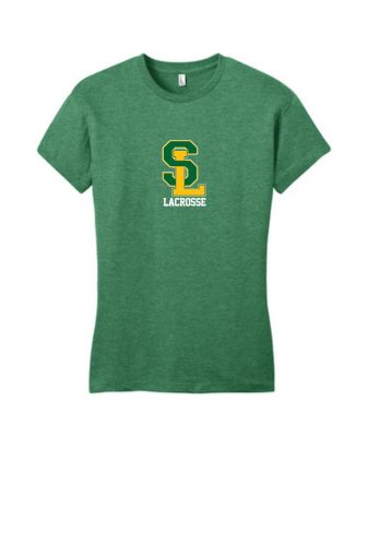 SLS Women's Lacrosse Soft T-Shirt - Heathered Kelly Green