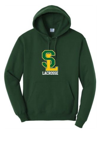 SLS Adult Lacrosse Core Hoodie - Dark Green