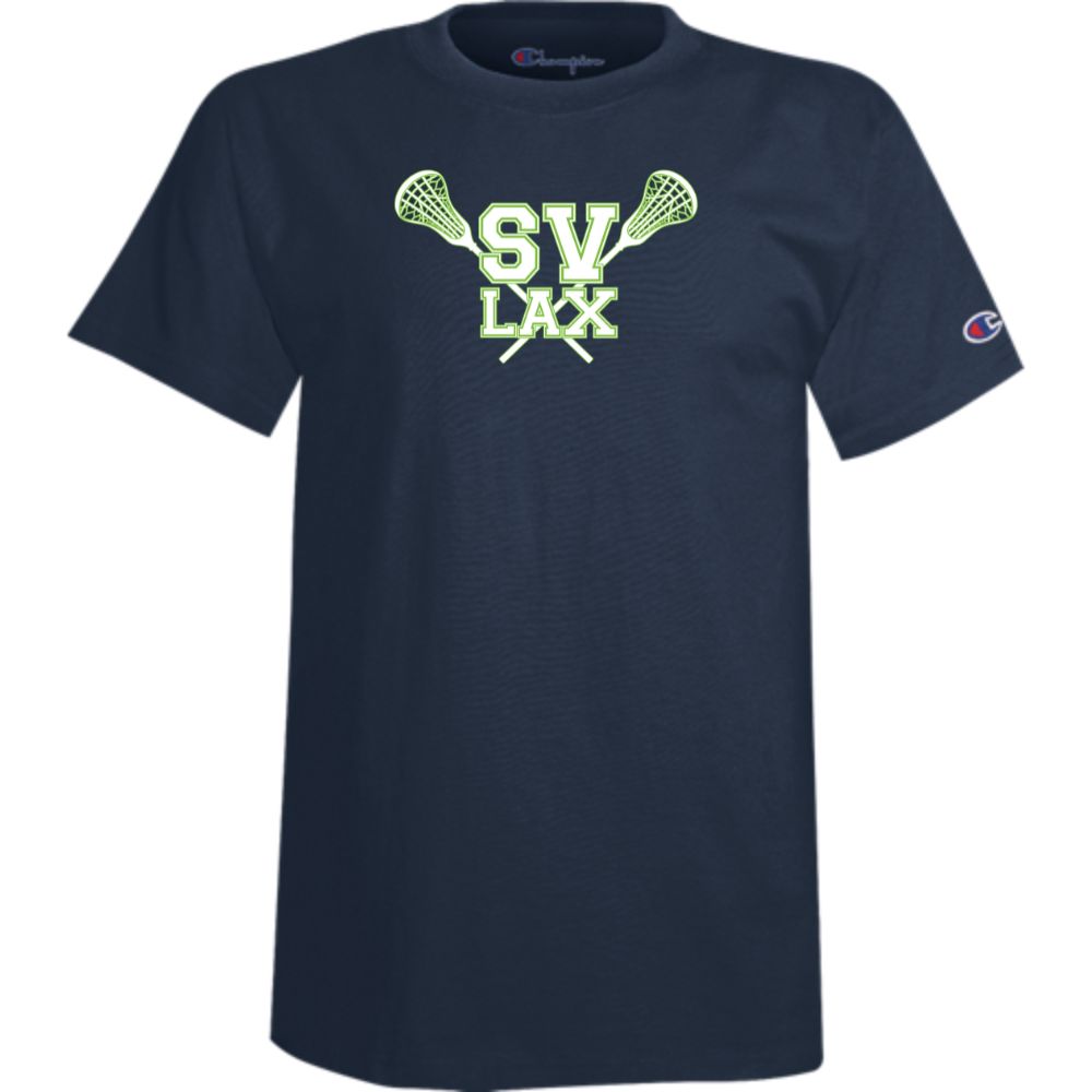 SVGYL - Adult Champion Premium T-Shirt - Navy
