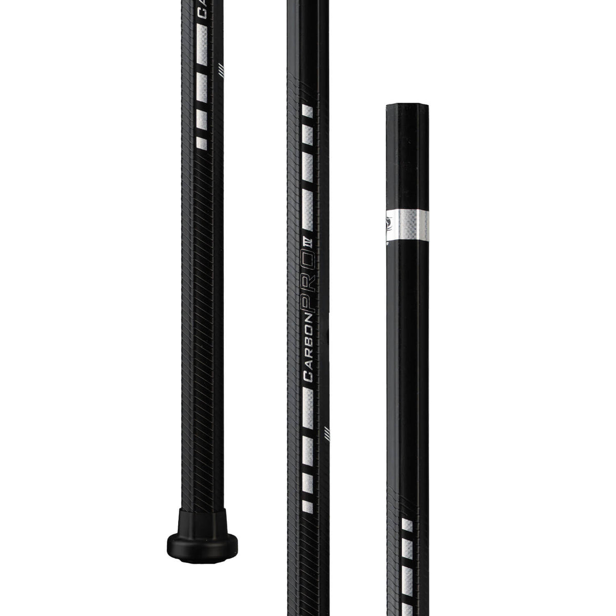 ECD Carbon Pro 4.0 Power Composite Attack Lacrosse Shaft black | Top String Lacrosse