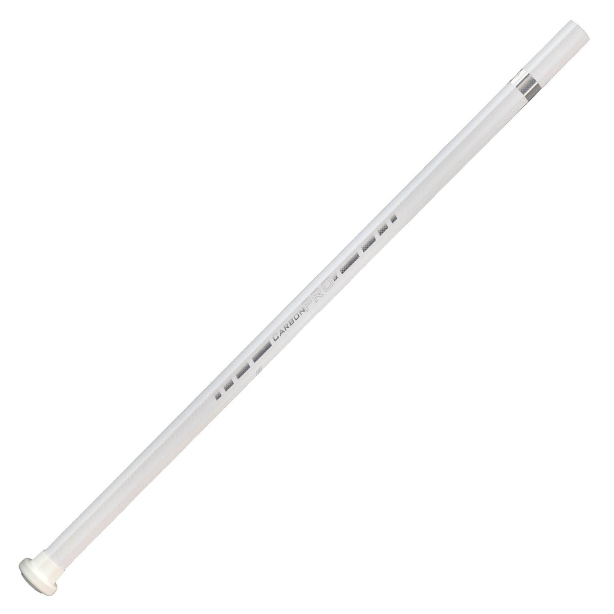 ECD Carbon Pro 4.0 Power Composite Attack Lacrosse Shaft white | Top String Lacrosse