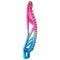 ECD Dyed Mirage 2.0 Lacrosse Head - Cotton Candy - Top String Lacrosse
