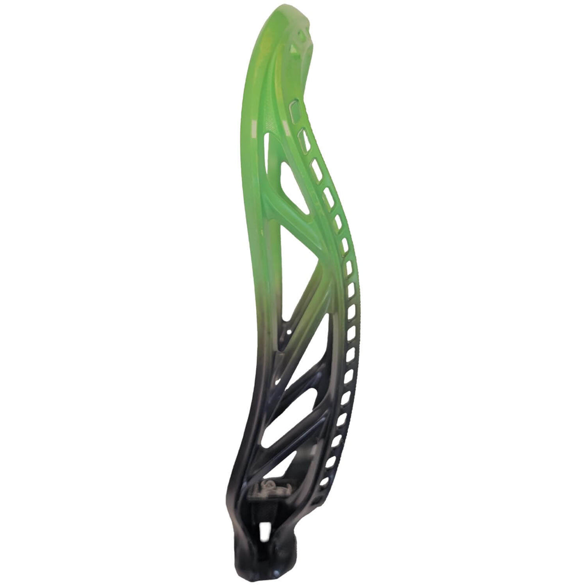 ECD Dyed Mirage 2.0 Lacrosse Head - Neon Green - Black | Top String Lacrosse